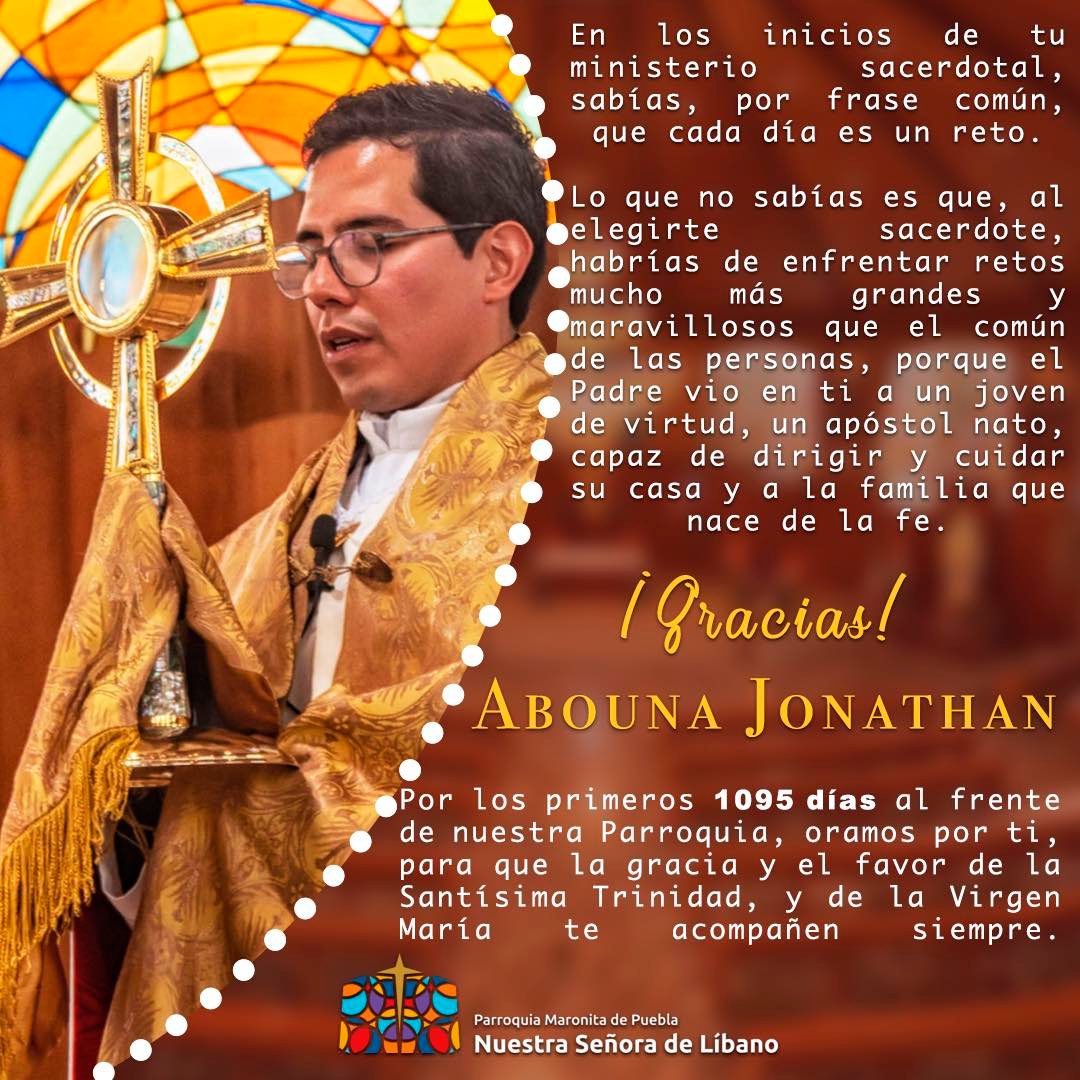 Abouna Jonathan celebra aniversario