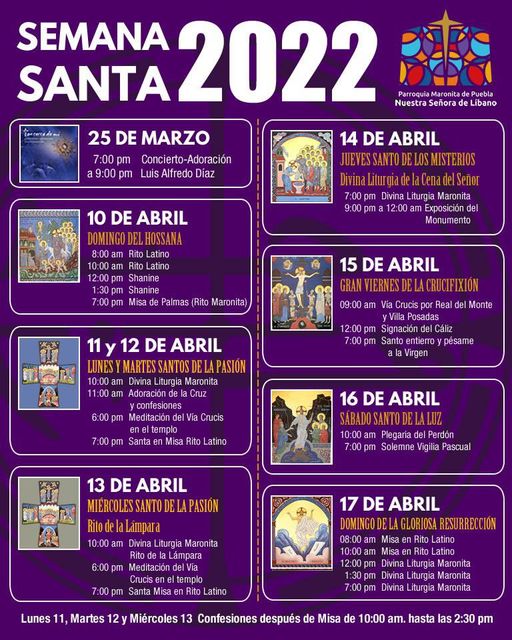 Celebración Semana Santa 2022